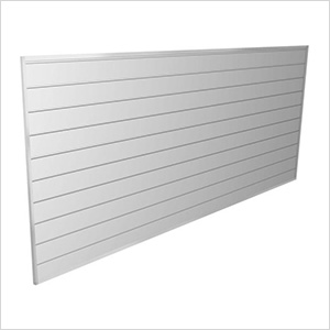 8' x 4' PVC Wall Panels and Trims (White)