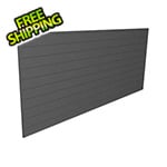 Proslat 8' x 4' PVC Wall Panels and Trims (Charcoal)