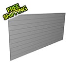 Proslat 8' x 4' PVC Wall Panels and Trims (Light Grey)