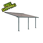 Palram - Canopia Olympia 10' X 18' Patio Cover (Grey / Bronze)