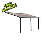 Palram-Canopia Olympia 10' X 20' Patio Cover (Grey / Bronze)