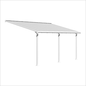 Olympia 10' X 18' Patio Cover (White)