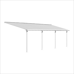 Olympia 10' X 30' Patio Cover (White)