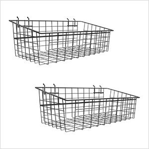 Large Metal Basket (2-Pack)