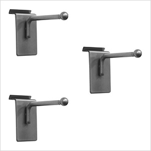 3-Inch Coat Hooks (3-Pack)