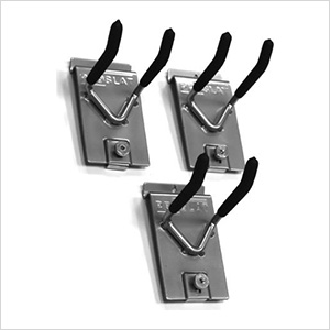 4-Inch Double Hook (3-Pack)