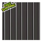 G-Floor 5' x 10' Ribbed Roll-Out Garage Floor (Black)