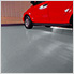 5' x 10' Ribbed Roll-Out Garage Floor (Grey)