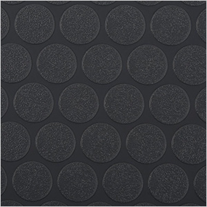 5' x 10' Small Coin Roll-Out Garage Floor (Black)