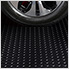 5' x 10' Small Coin Roll-Out Garage Floor (Black)