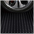 8.5' x 22' Small Coin Roll-Out Garage Floor (Black)