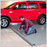 7.5' x 17' Coin Roll-Out Garage Floor (Grey)