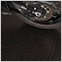 5' x 10' Diamond Tread Garage Floor Roll (Black)