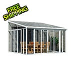 Palram-Canopia SanRemo 13' x 14' Patio Enclosure (White)