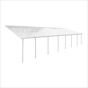 Feria 13' x 40' Patio Cover (White)