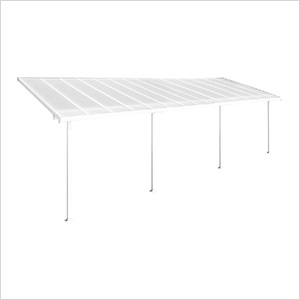 Feria 10' x 28' Patio Cover (White)