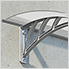 Neo 1350 Awning (Grey / Clear)