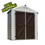 Palram-Canopia SkyLight 6' x 3' Storage Shed (Tan)