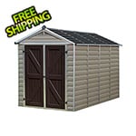 Palram-Canopia SkyLight 6' x 10' Storage Shed (Tan)