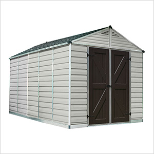 SkyLight 8' x 12' Storage Shed (Tan)