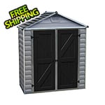 Palram-Canopia SkyLight 6' x 3' Storage Shed (Grey)