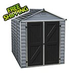 Palram-Canopia SkyLight 6' x 8' Storage Shed (Grey)