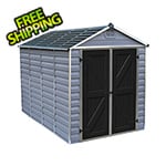 Palram-Canopia SkyLight 6' x 10' Storage Shed (Grey)