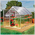 Mythos 6' x 8' Hobby Greenhouse (Silver)