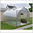 Bella 8' x 12' Hobby Greenhouse Kit (Silver)