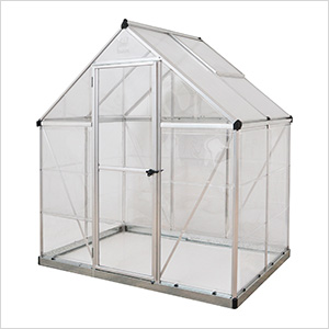 Hybrid 6' x 4' Greenhouse (Silver)