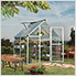 Hybrid 6' x 4' Greenhouse (Silver)