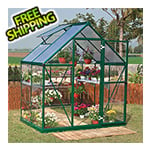 Palram-Canopia Hybrid 6' x 4' Greenhouse (Green)