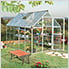 Hybrid 6' x 10' Greenhouse (Silver)