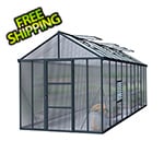 Palram-Canopia Glory 8' x 20' Greenhouse Kit (Grey)