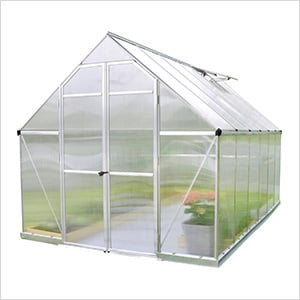 Essence 8' x 12' Greenhouse (Silver)