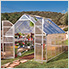 Essence 8' x 12' Greenhouse (Silver)