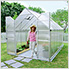 Essence 8' x 12' Greenhouse (Silver)