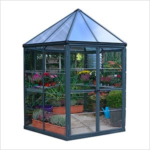 Oasis 8' x 7' Hexagonal Greenhouse