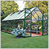 Balance 8' x 16' Greenhouse (Green)