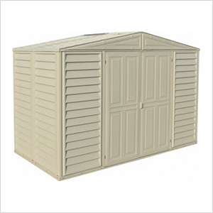 Woodbridge 10.5' x 5' Vinyl Storage Shed with Foundation