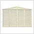 Woodbridge 10.5' x 5' Vinyl Storage Shed with Foundation