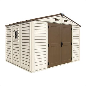 Woodbridge Plus 10.5' x 8' Vinyl Shed with Foundation