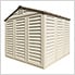 Woodbridge Plus 10.5' x 8' Vinyl Shed with Foundation