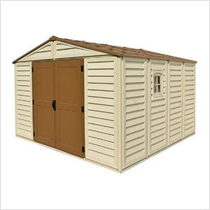 Woodbridge Plus 10.5' x 10' Vinyl Shed with Foundation