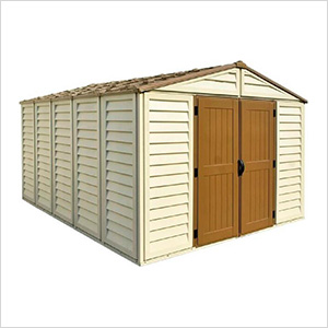 Woodbridge Plus 10.5' x 13' Vinyl Shed with Foundation