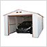 Imperial 12' x 20' Metal Garage (White / Brown)