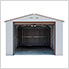 Imperial 12' x 26' Metal Garage (White / Brown)