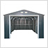 Imperial 12' x 20' Metal Garage (Grey / White)