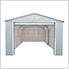 Imperial 12' x 20' Metal Garage (Light Grey / White)