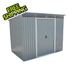 DuraMax 8' x 6' Pent Roof Metal Shed Kit